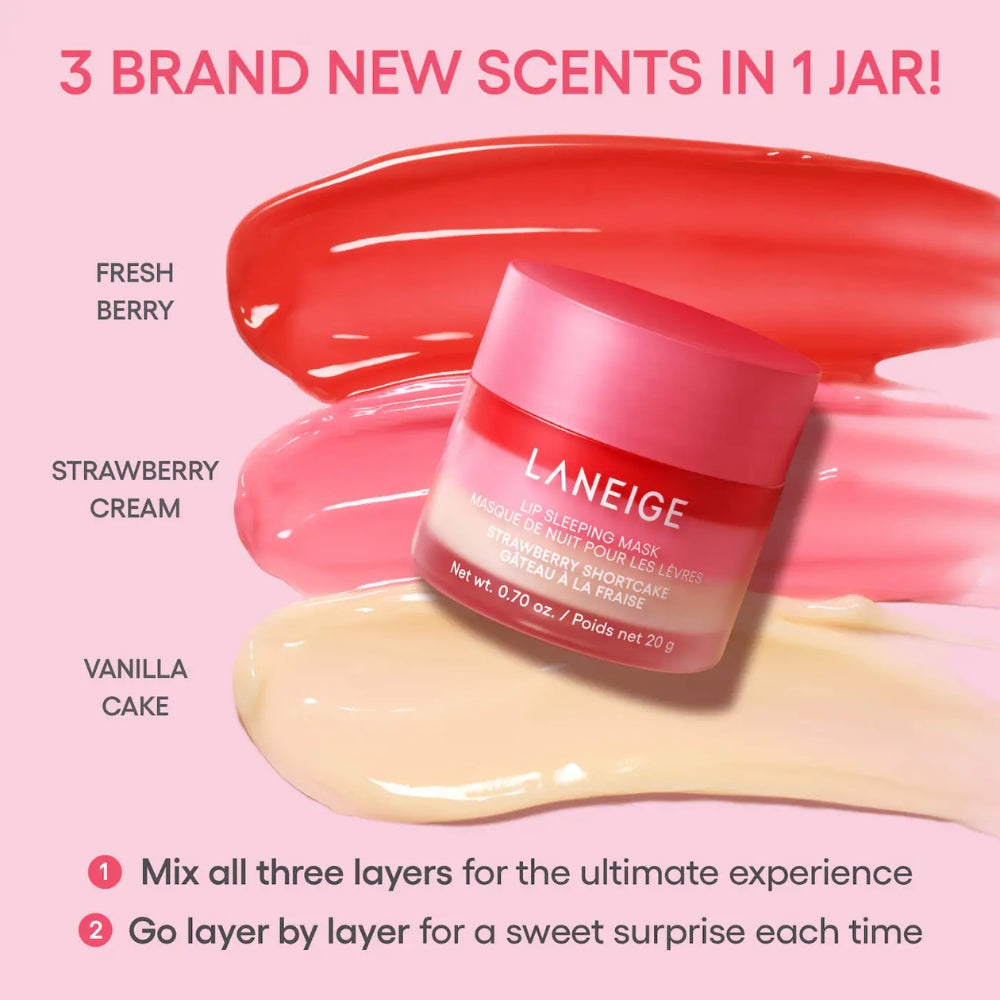 Laneige Lip Sleeping Mask Strawberry Shortcake 20G