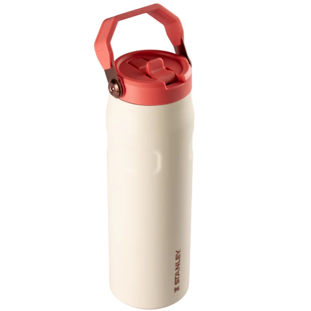 Stanley Termo The Iceflow Flip Straw Lid Reverb Color Crema 24oz