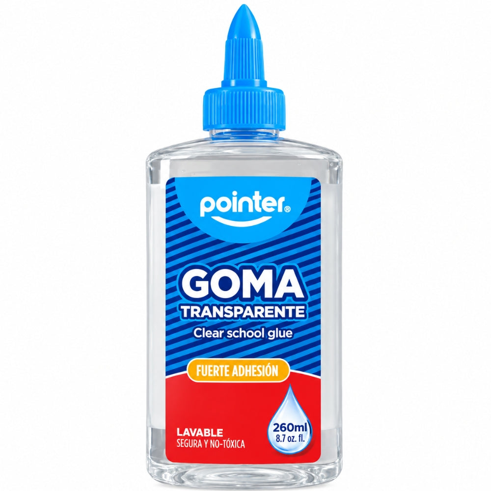 Pointer Pega Liquida Transparente 260ml