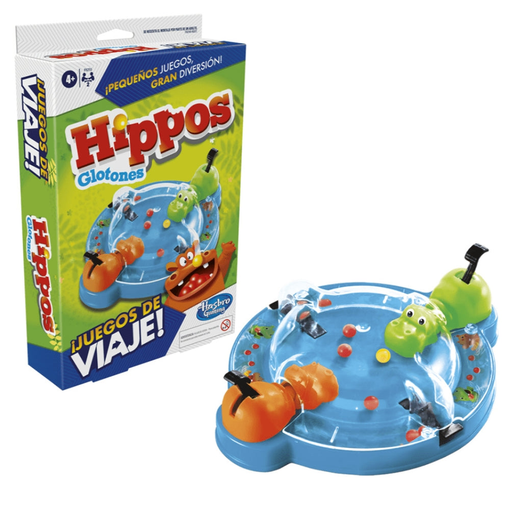 Hasbro Juego De Viajes Hippos Glotones 4+