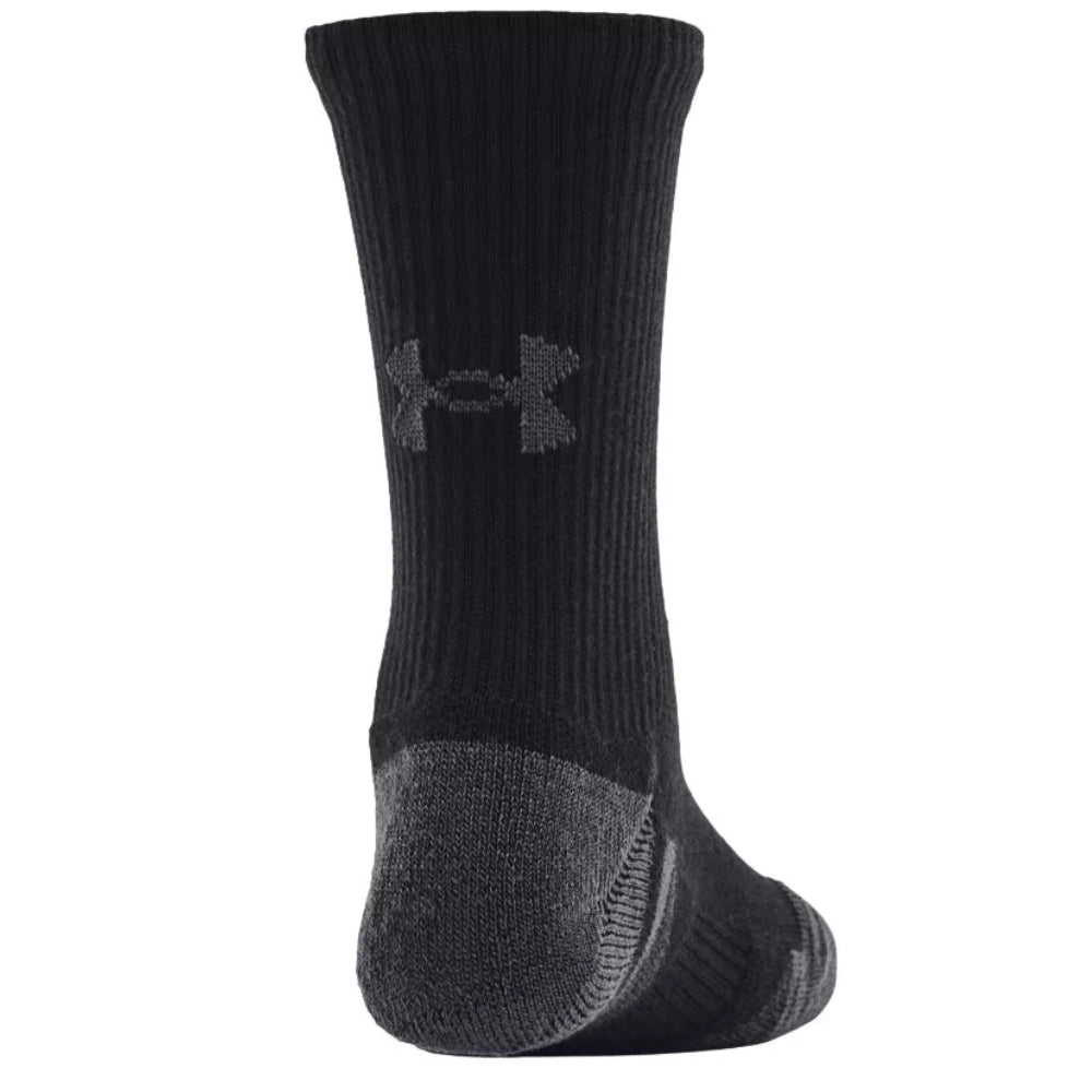 Under Armour Medias Deportivas Para Niños  3 Pack Color Negro