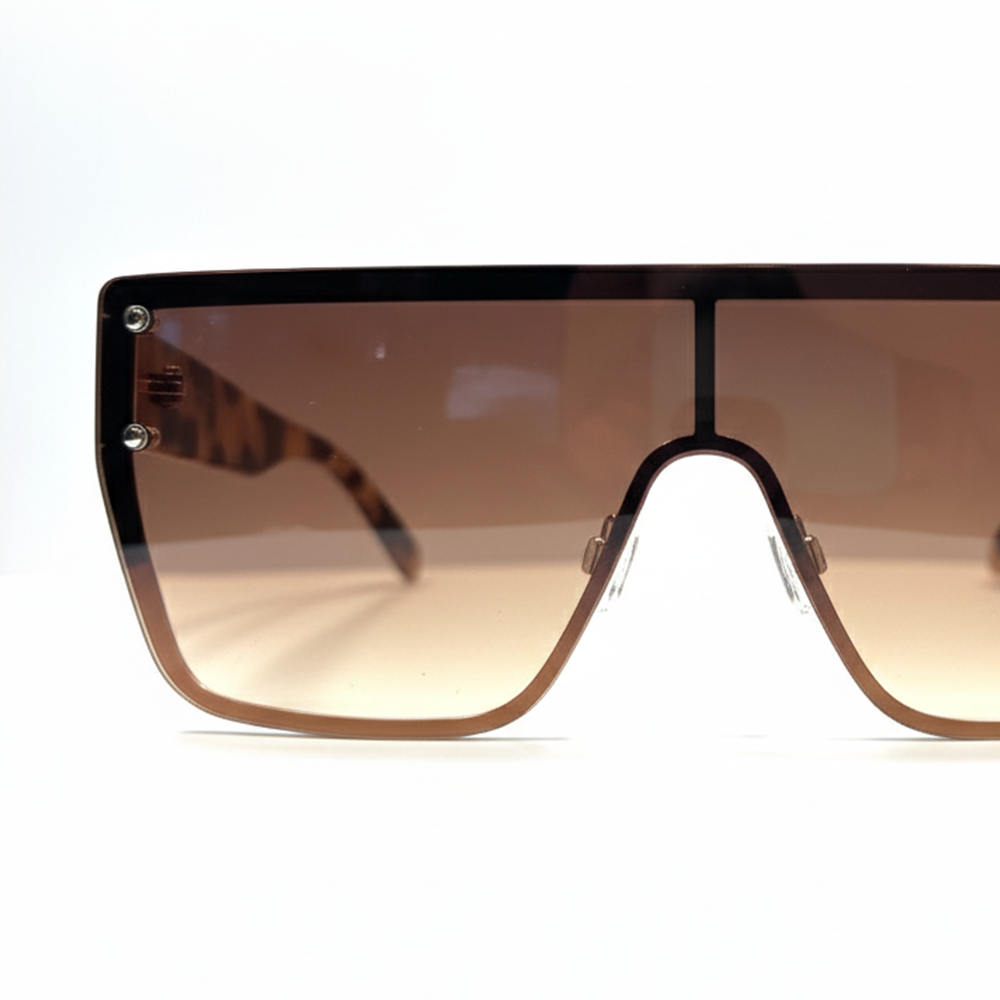 Jessica Simpsons Lentes De Sol Oversize Gold Oat