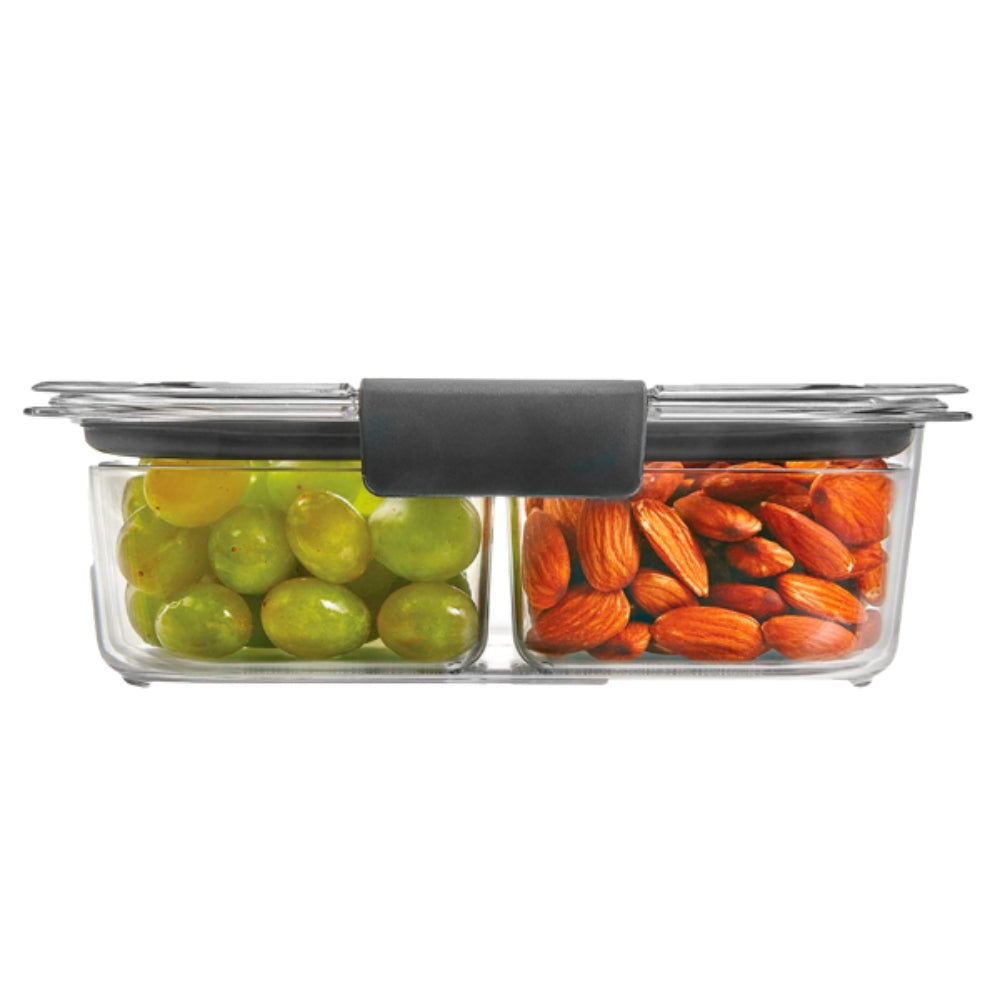 Rubbermaid Brilliance Set De Envase Plástico Para Snack Con Cierre Hermético