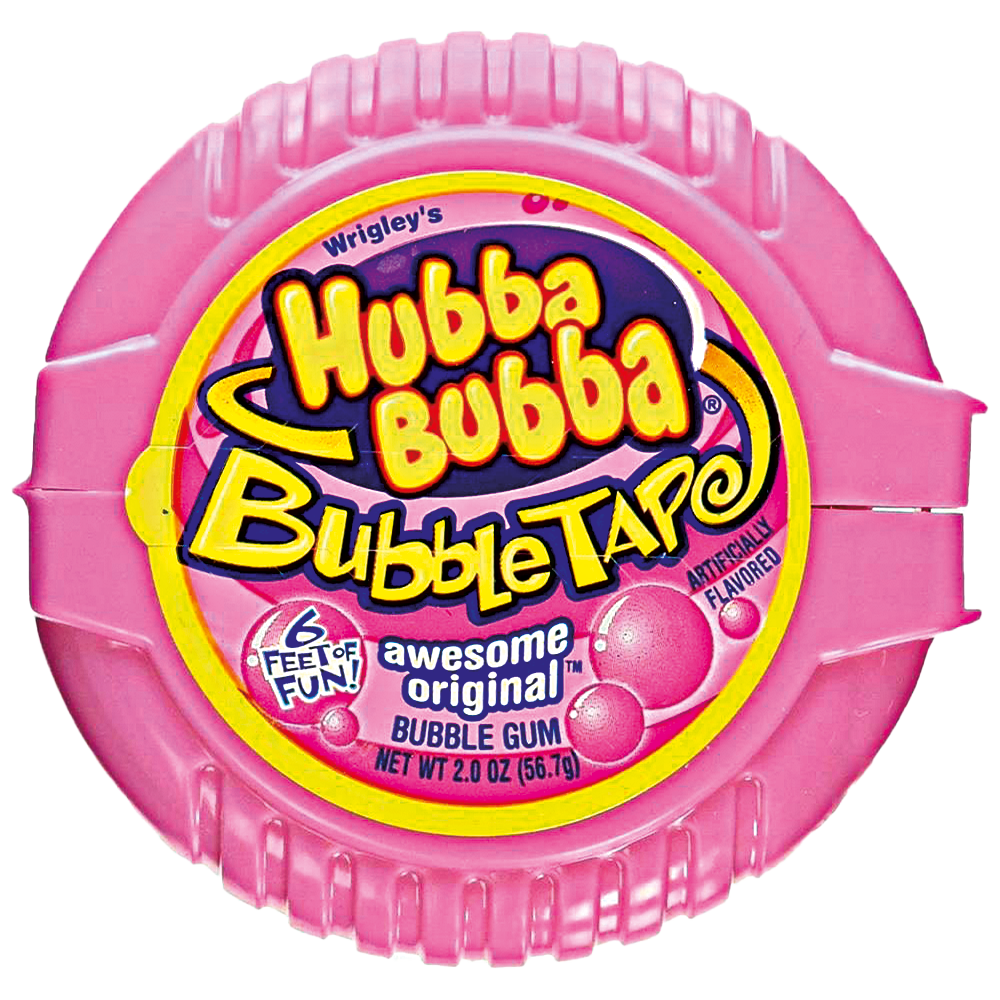 Chiclets Hubba Bubba Bubble Tape Awesome Original 56.7gr