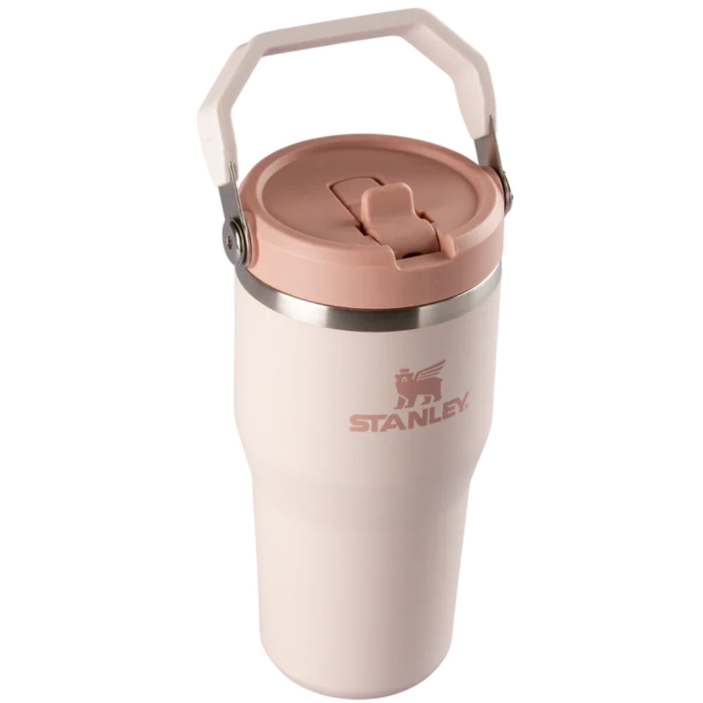 Stanley Termo The Iceflow Flip Straw Tumbler Color Rose Quartz 20oz