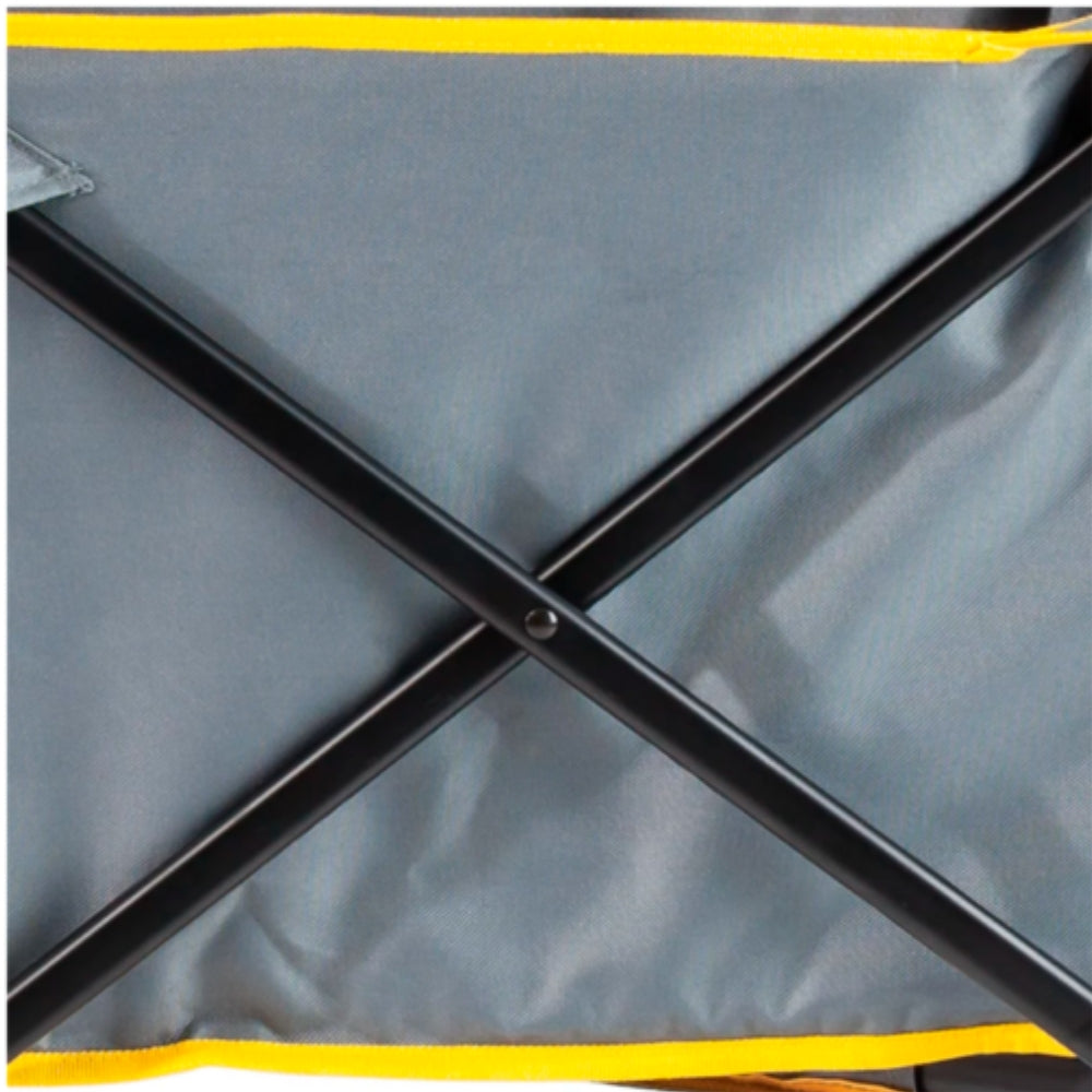 Coleman Carrito Playero Cuatro Ruedas Gris-Amarillo Farro Transportador