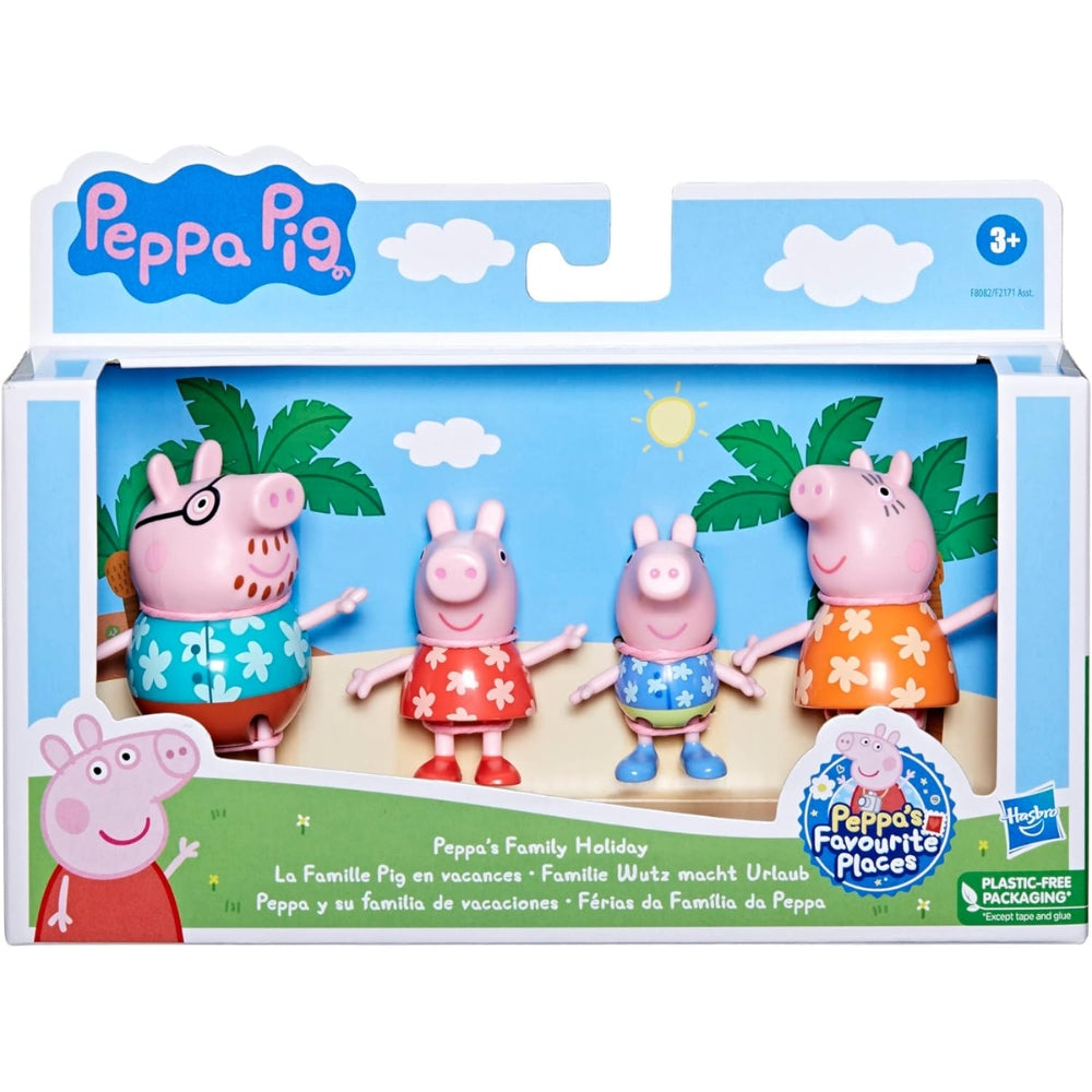 Hasbro Peppa's Family Peppa Y Su Familia Havaianas 4Pzs 3+