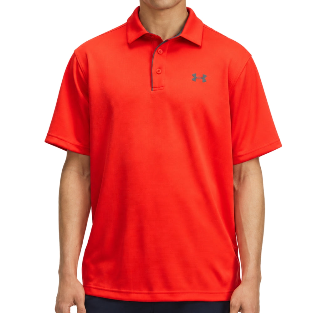 Under Armour Franela Polo Tech Para Caballeros Color Fire