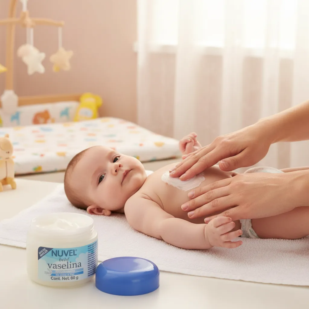 Nuvel Vaselina Para Bebé 60gr
