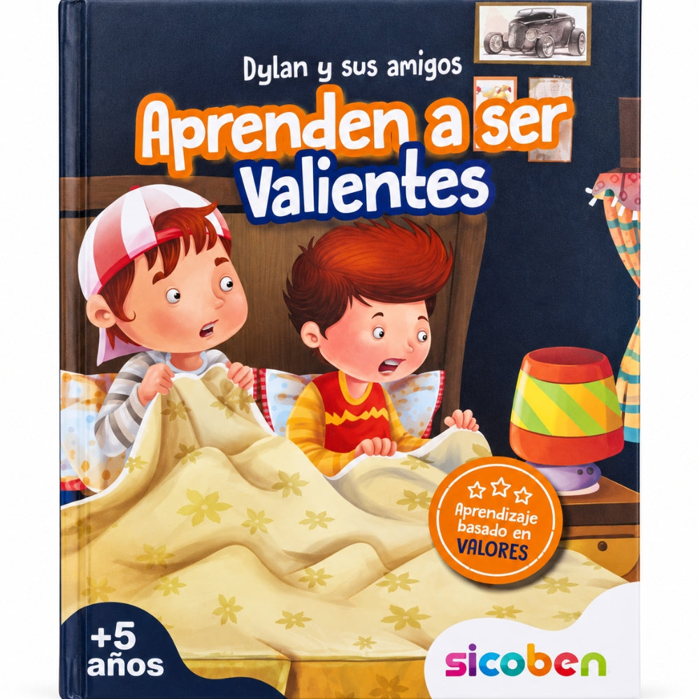 Libro De Lectura Dylan Y Sus Amigos Aprenden A Ser Valientes 24 pag