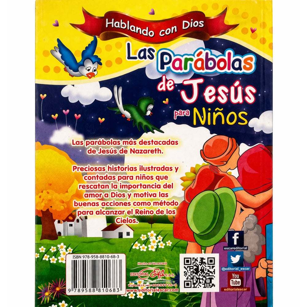 Las Parábolas De Jesús Para Niños Libro Ilustrado