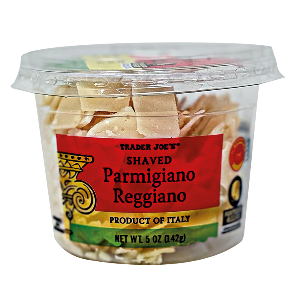 Trader Joe's Shaved Parmigiano Reggiano 142gr