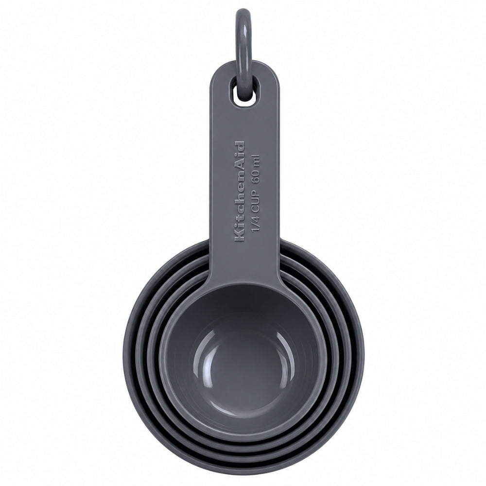 KitchenAid Juego de 4 tazas Medidoras Color Gris