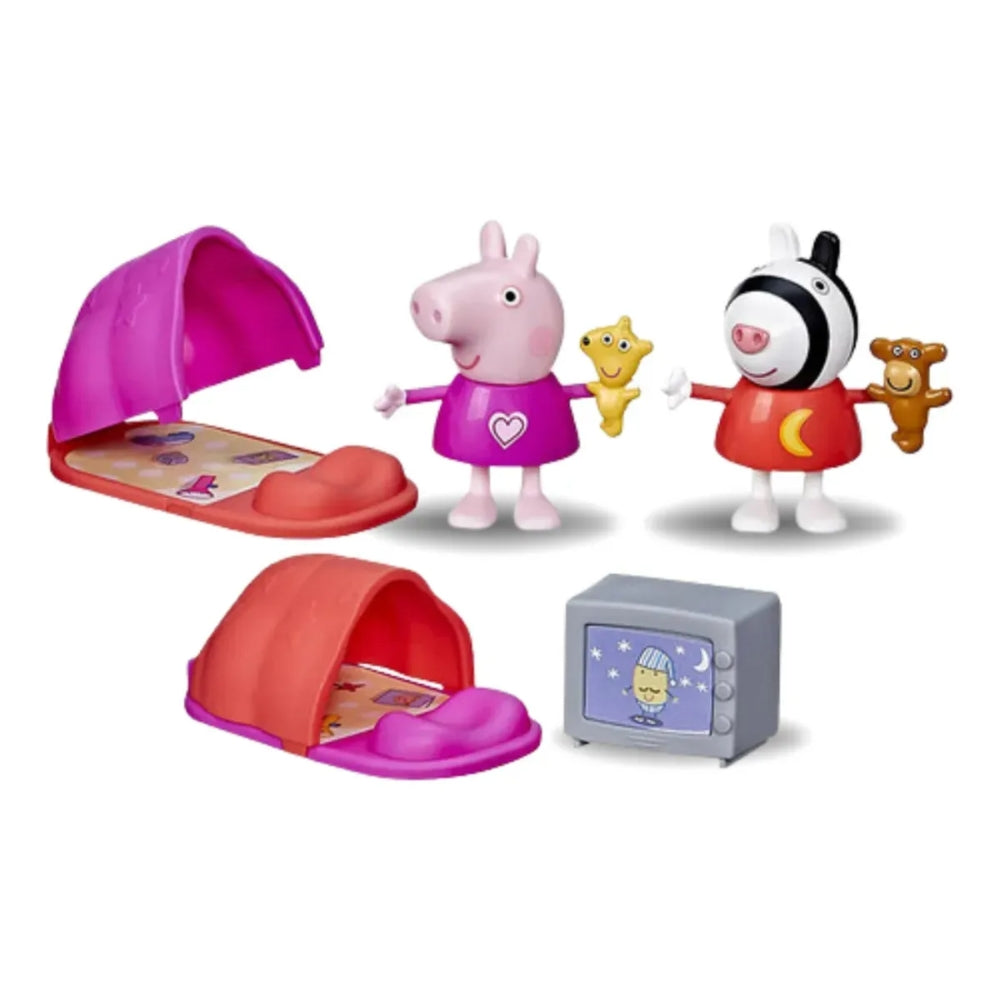 Hasbro Peppa's Sleepover Peppa Y La Fiesta De Pijama 5Pzs 3+