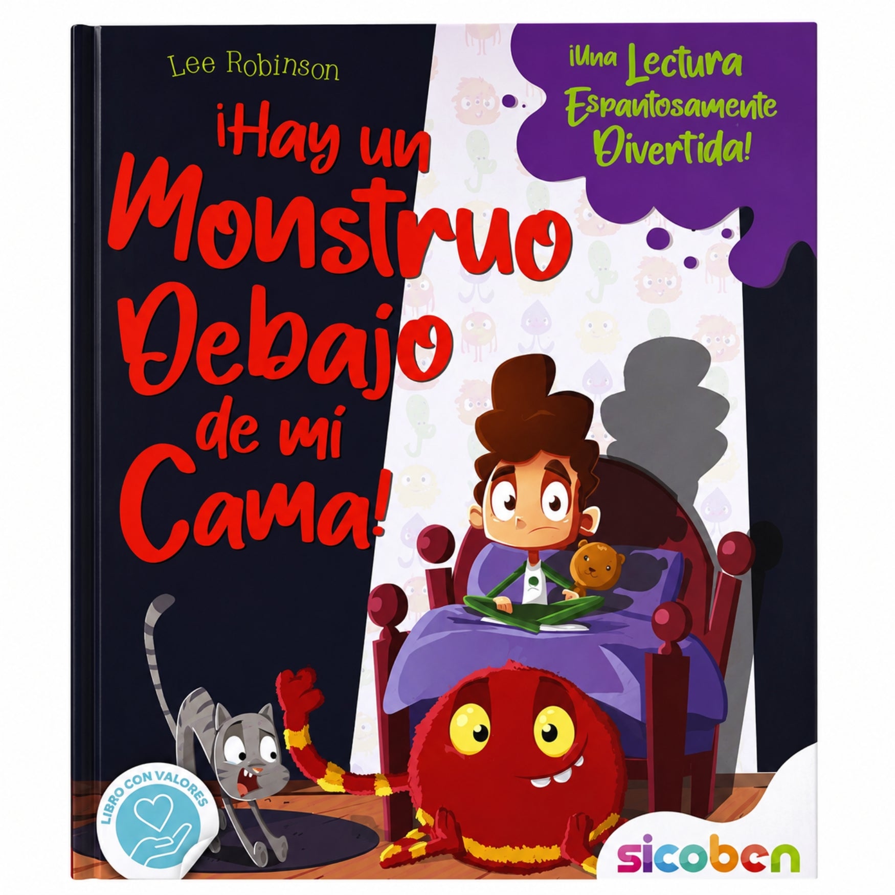 Sicoben Libro "Hay un Mounstruo Debajo de mi Cama" Autor Lee Robinson