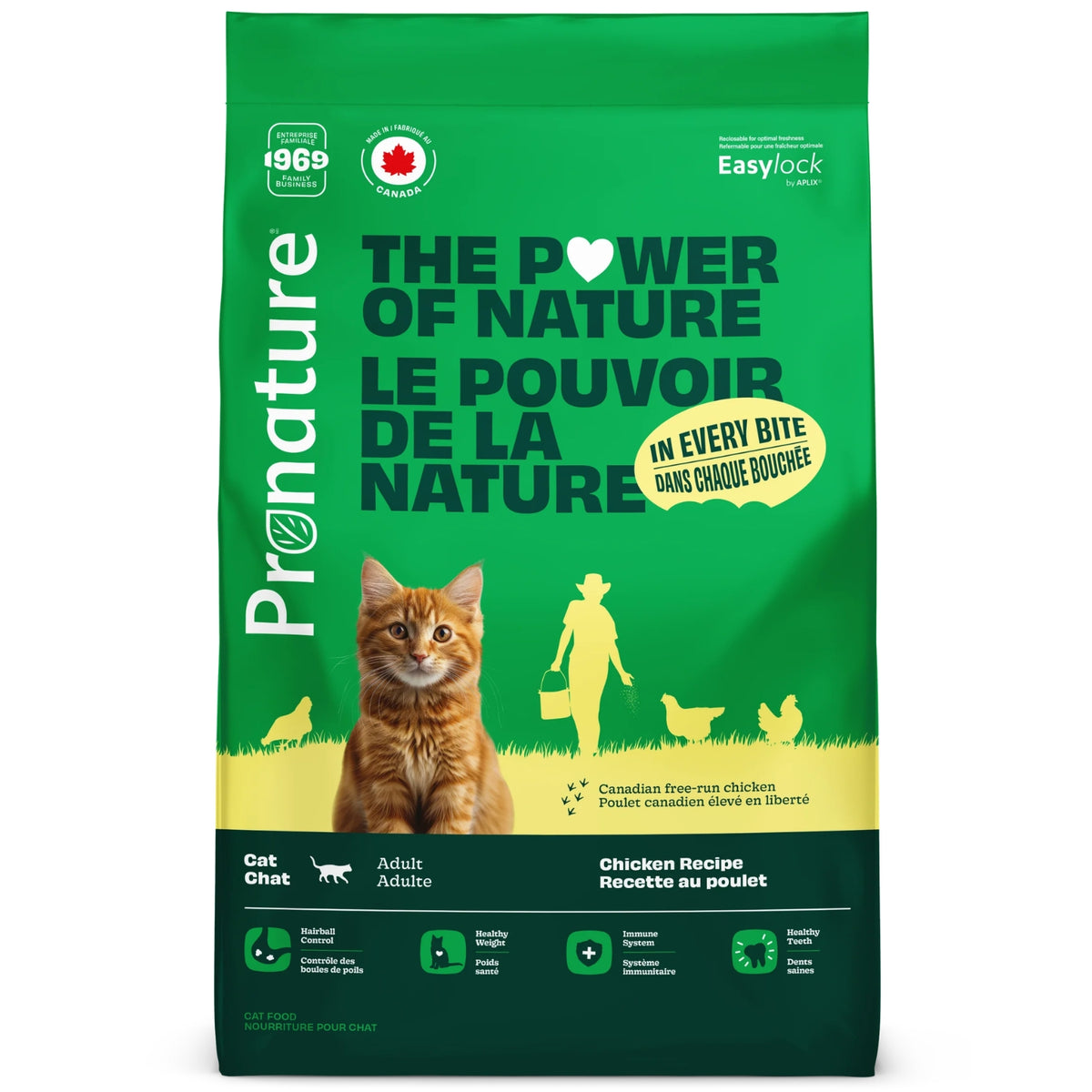 Pronature Alimento para Gatos Sabor Pollo 5Kg