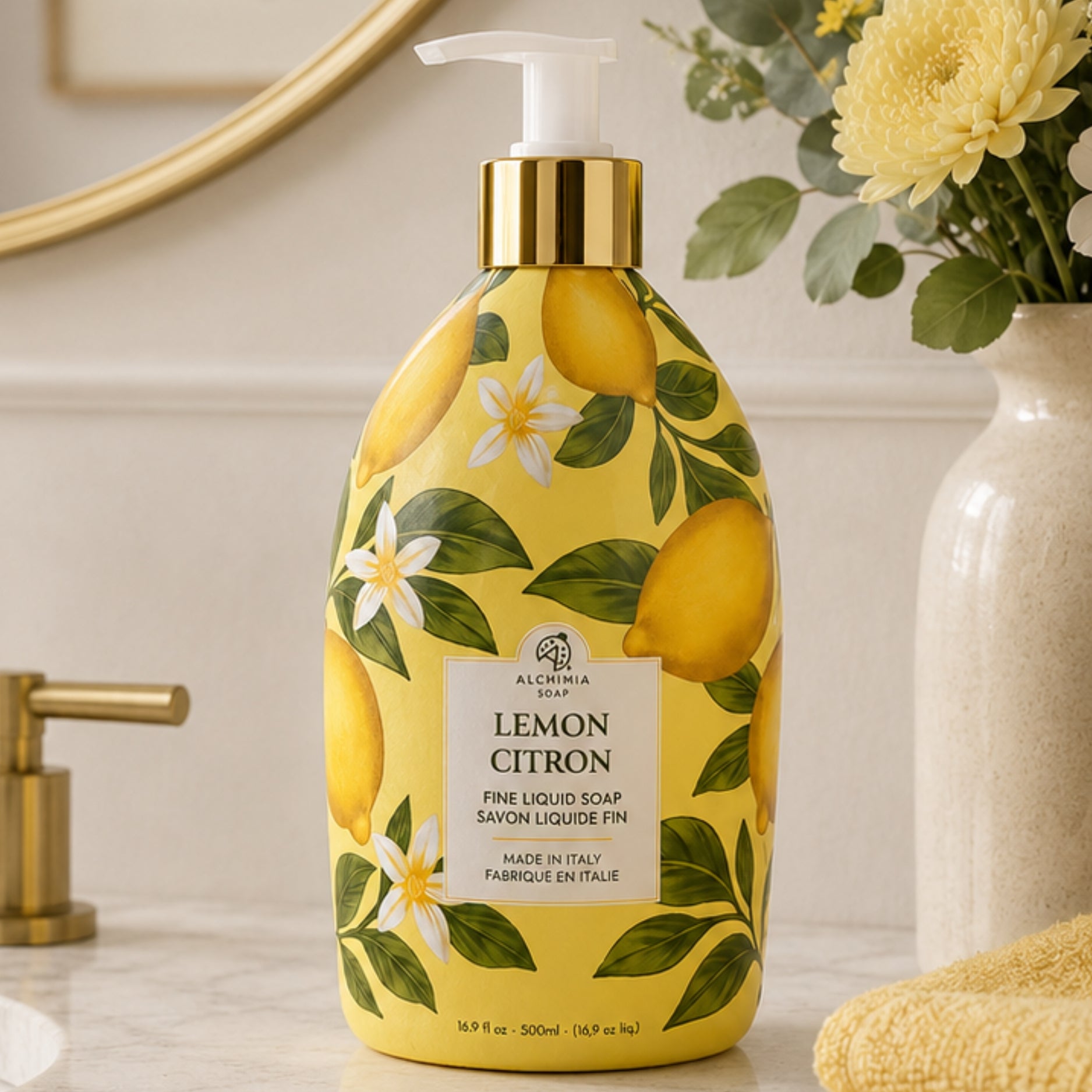 Alchimia Soap Lemon Citron Liquid Soap 500ml