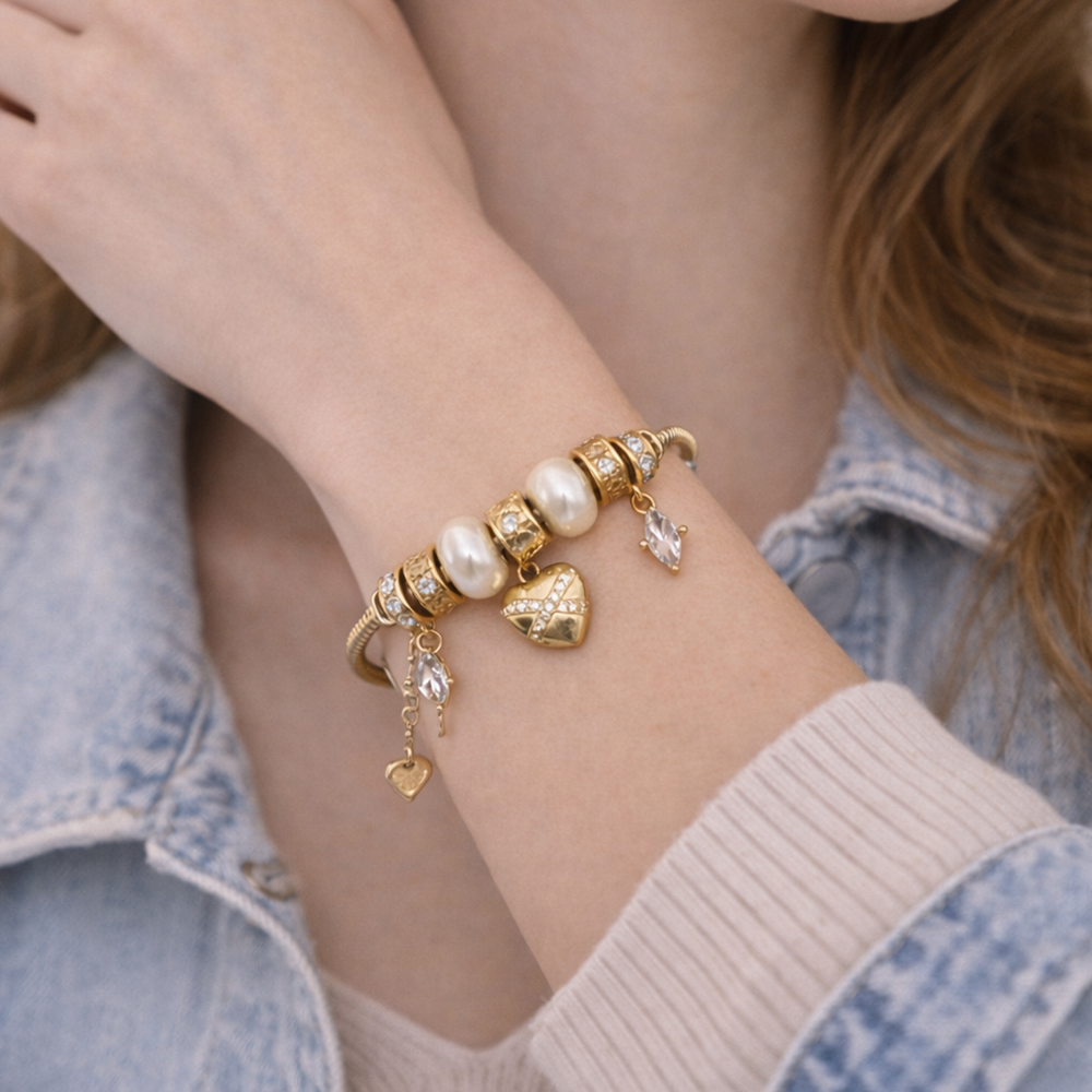 Guess Set De Pulsera y Zarcillos