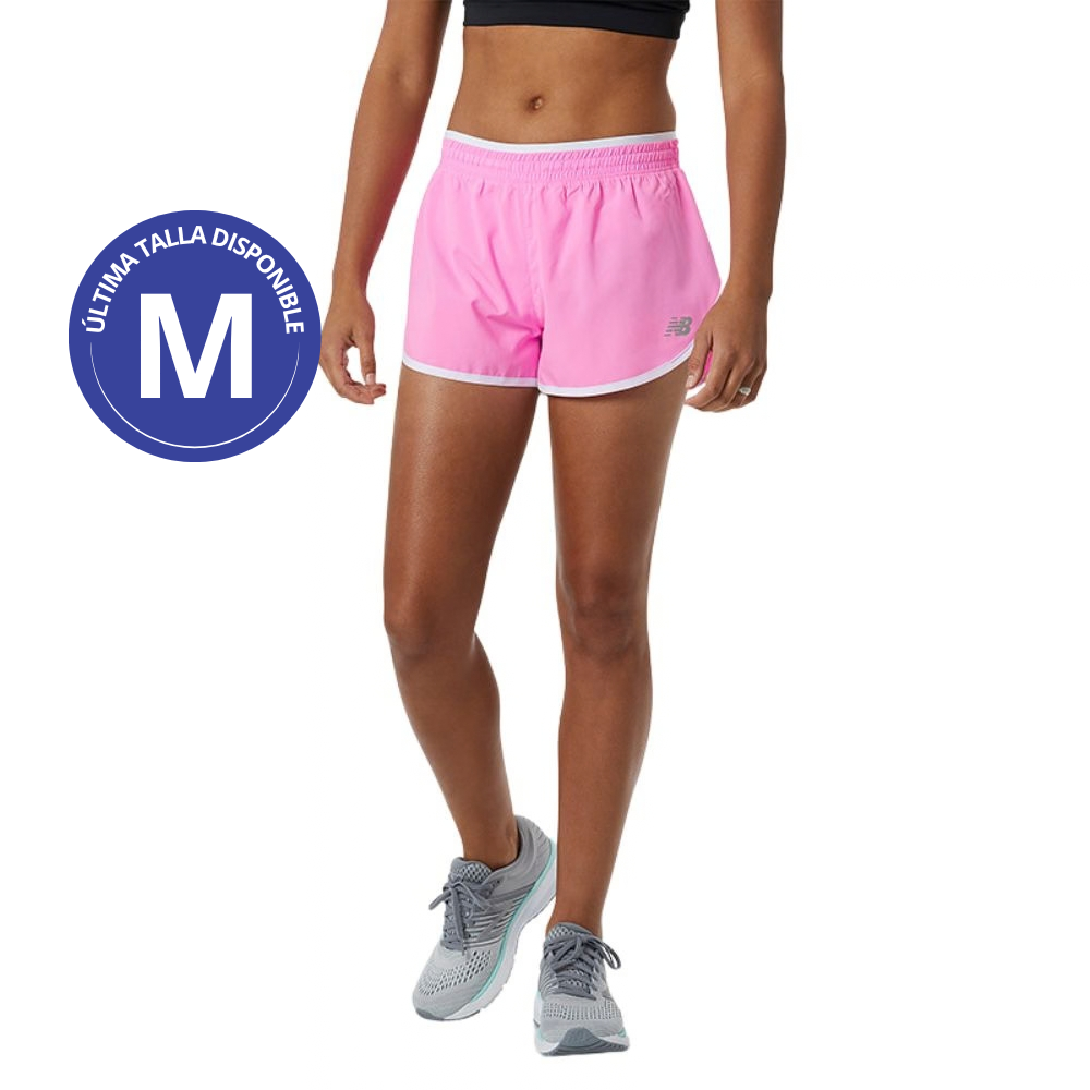 New Balance Short Accelerate Para Dama