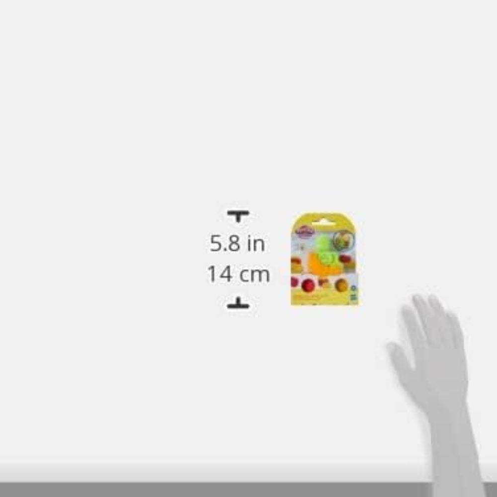 Hasbro Play-Doh Juego De Mini Camión De Comida Verde Y Naranja 3+