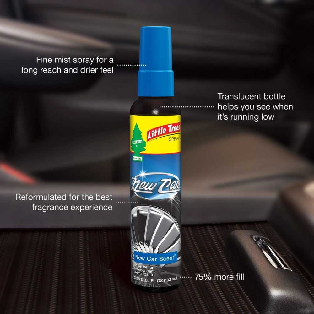 Aromatizante Little Trees Sprays New Car 3.5 Oz
