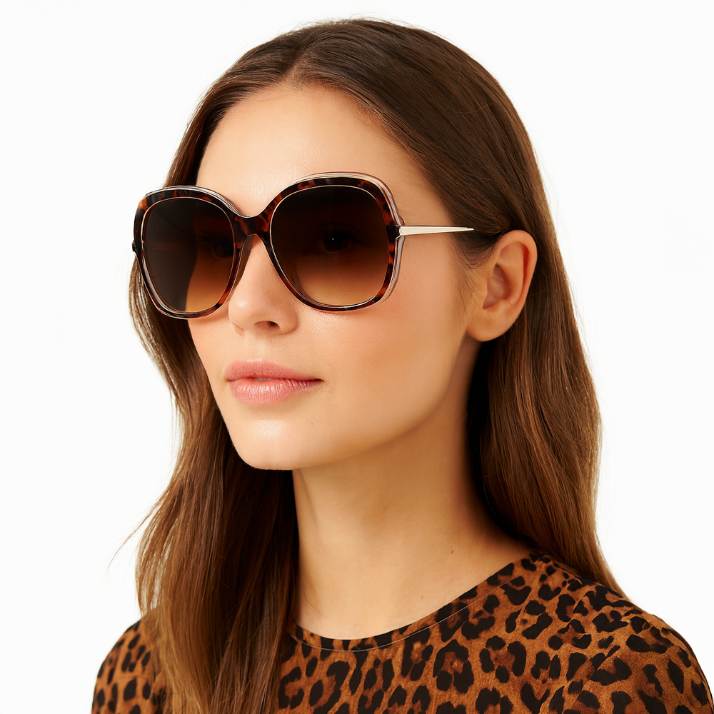 Tahari Lentes De Sol Oversize TH777