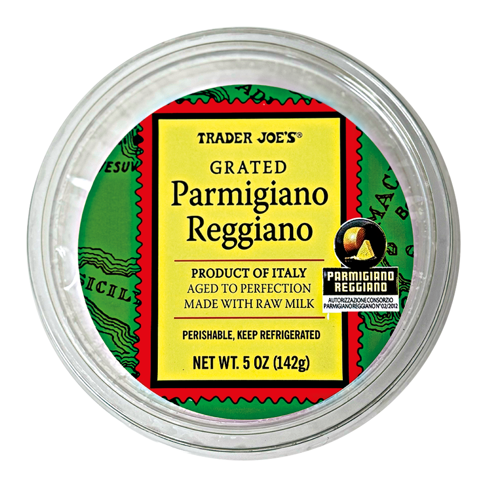 Trader Joe's Grated Parmigiano Reggiano 142gr