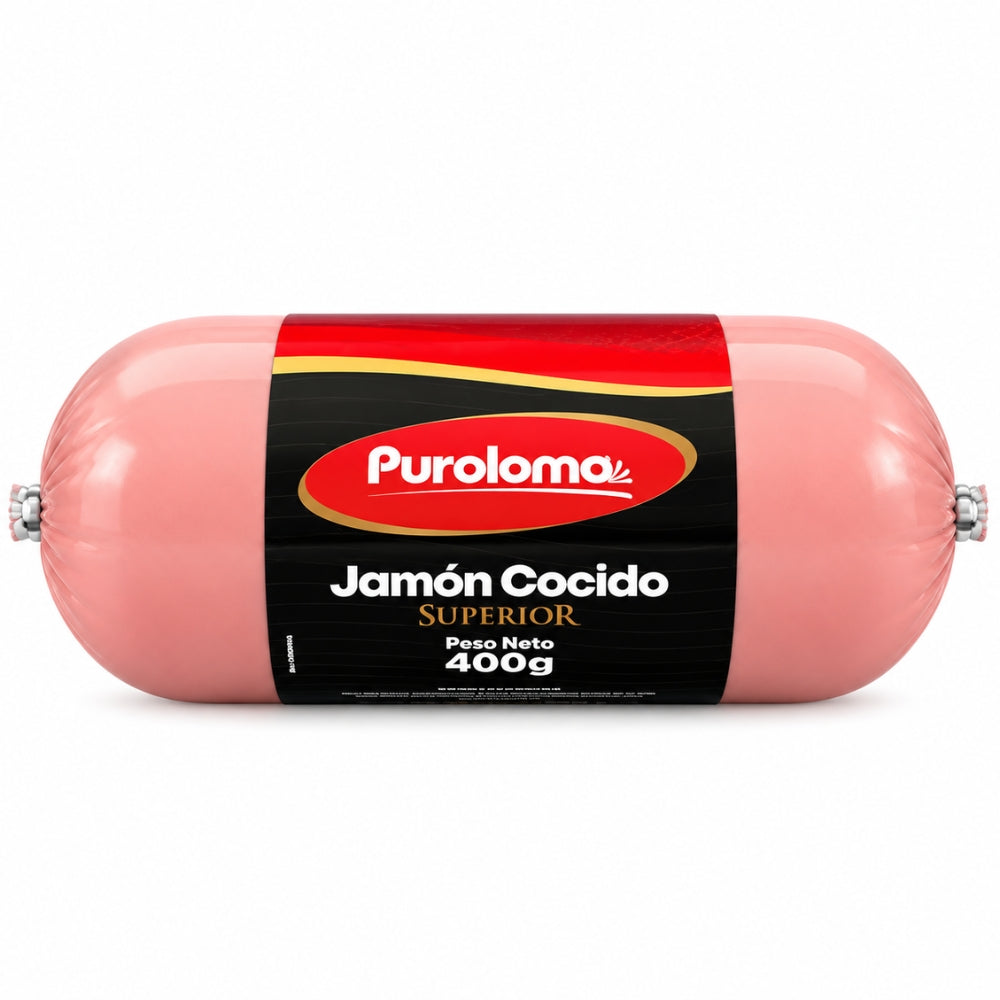 Puro Lomo Jamón Cocido 96% Superior 400gr