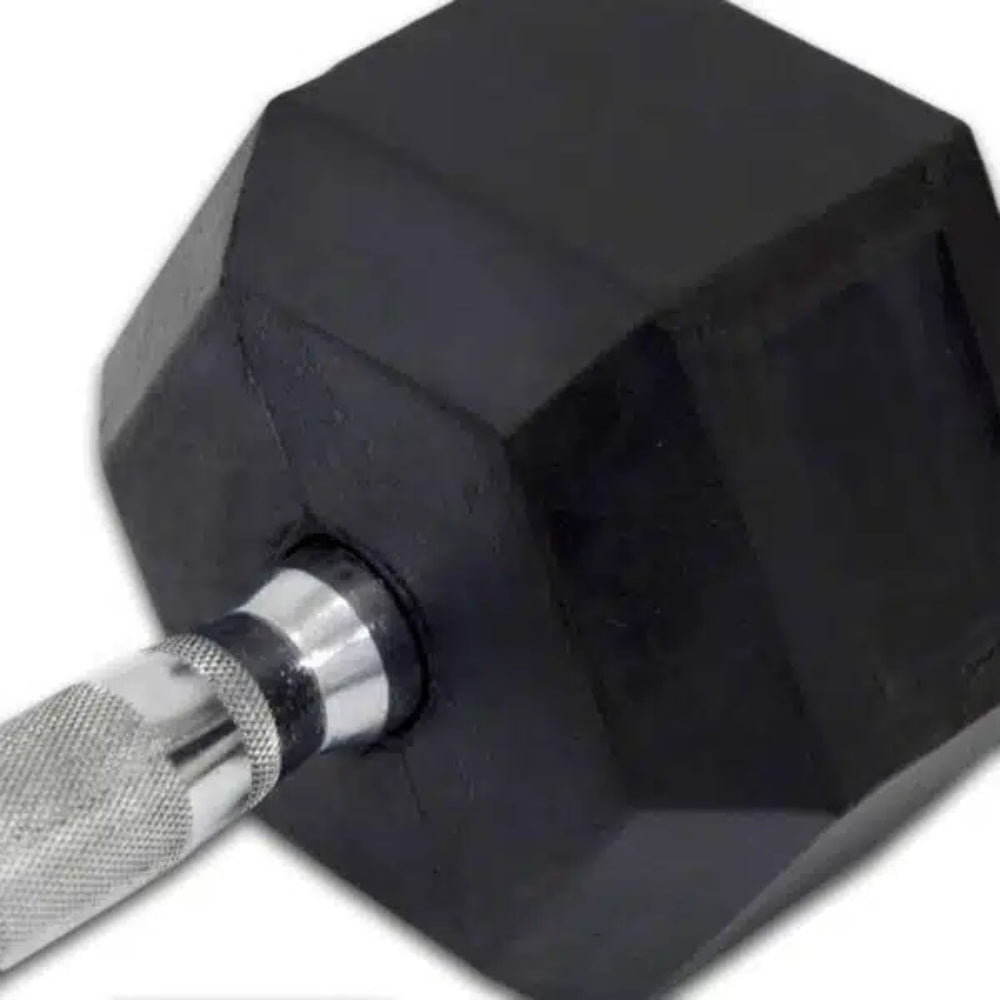 Mancuerna Pesa Encauchetada Gim Hex K6 30Lb