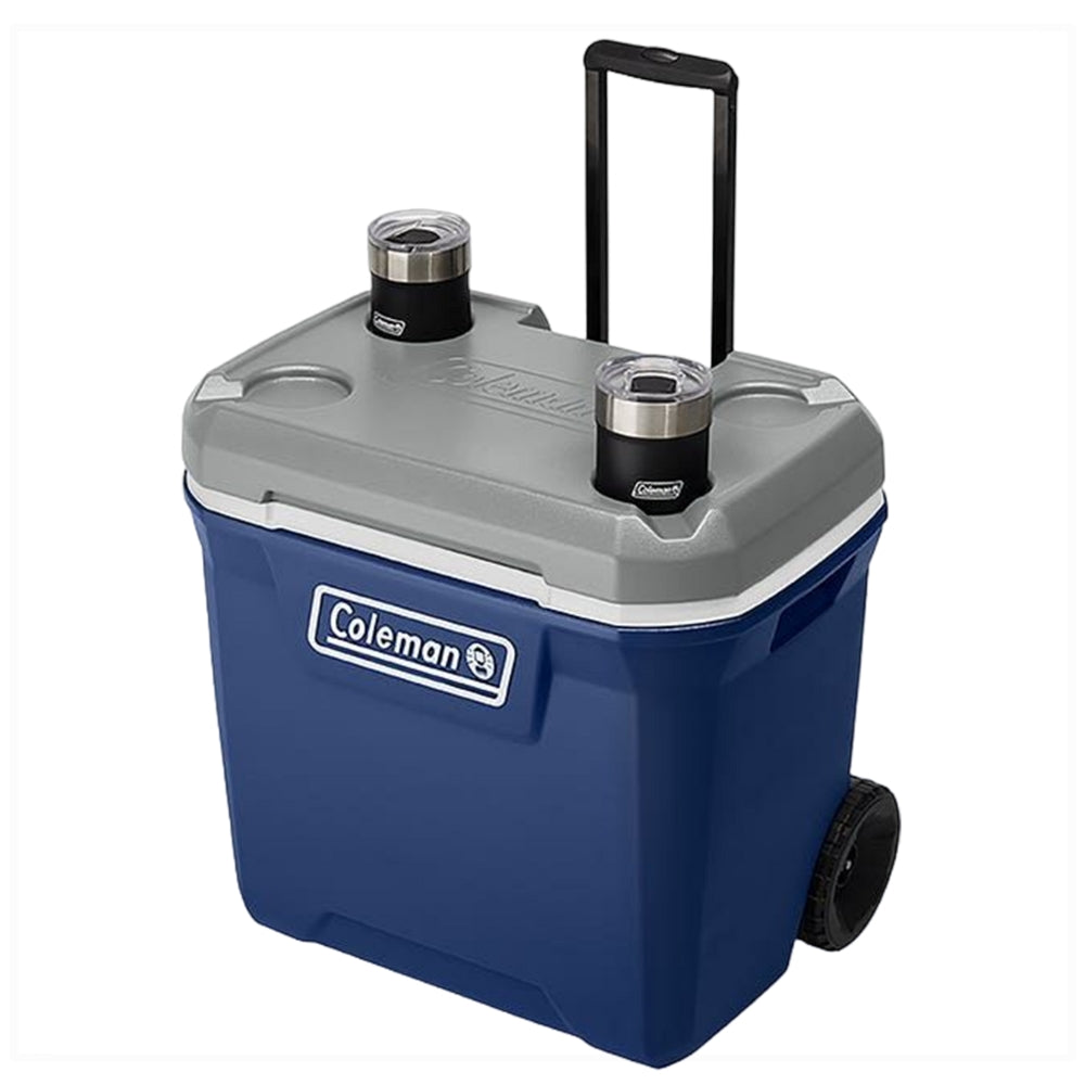 Coleman Cava Con Ruedas 316 Series 65Qt - 61 Litros Blue & Gray