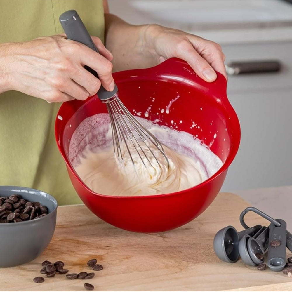 KitchenAid Batidor Manual De Acero Inoxidable Color Gris