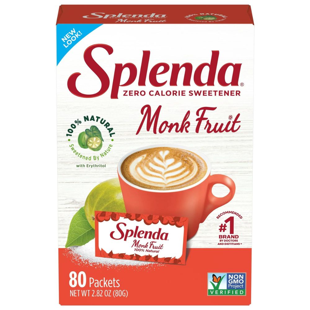 Splenda Monk Fruit 80 Packets