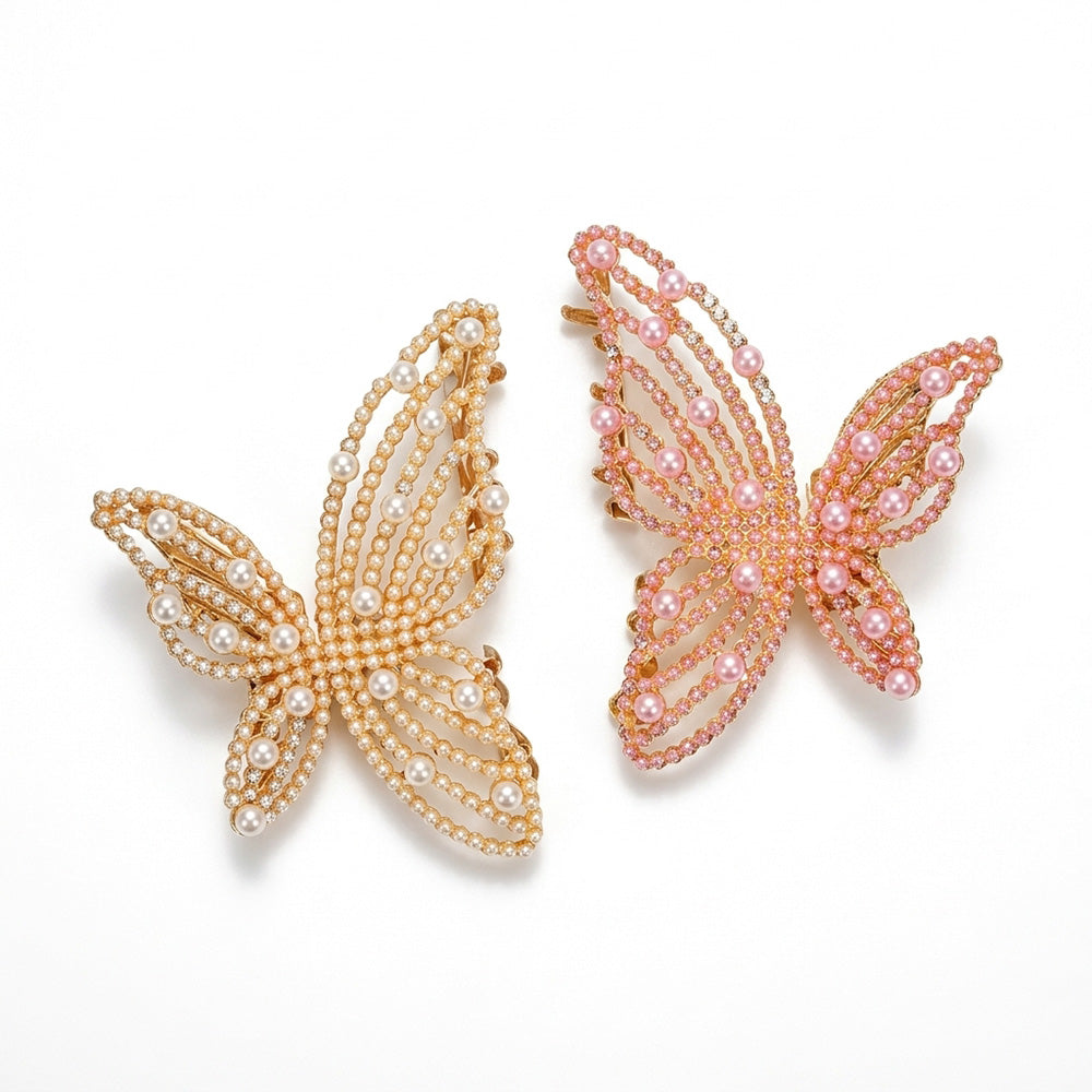Natasha Accesorios Pinzas Para El Cabello Butterfly 2Und