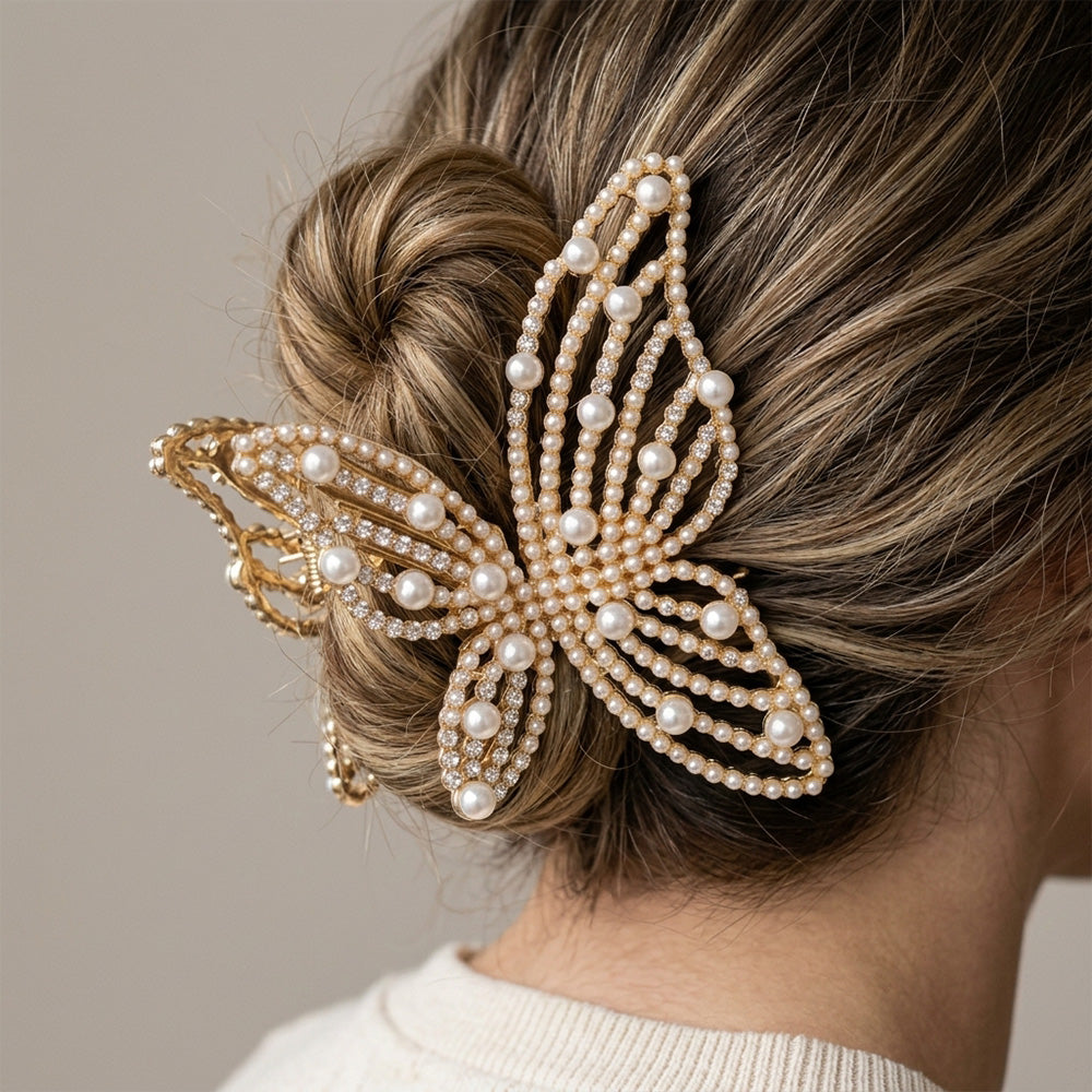 Natasha Accesorios Pinzas Para El Cabello Butterfly 2Und