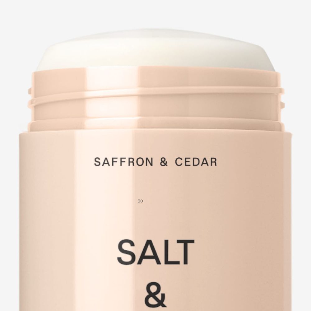 Salt & Stone Deodorant Saffron & Cedar 75g