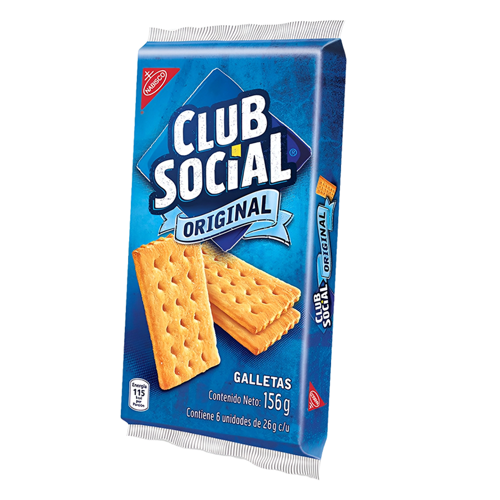 Galletas Club Social 6 Packs Original 156g