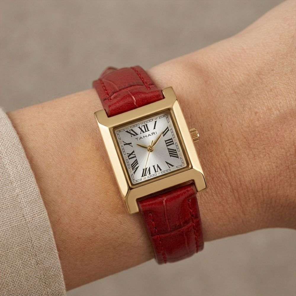 Tahari Reloj Para Damas Red