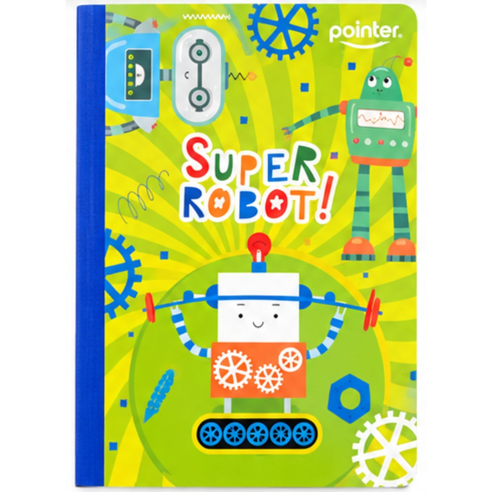 Pointer Libreta Empastada Doble Linea Niños 100 hojas Opciones Varias