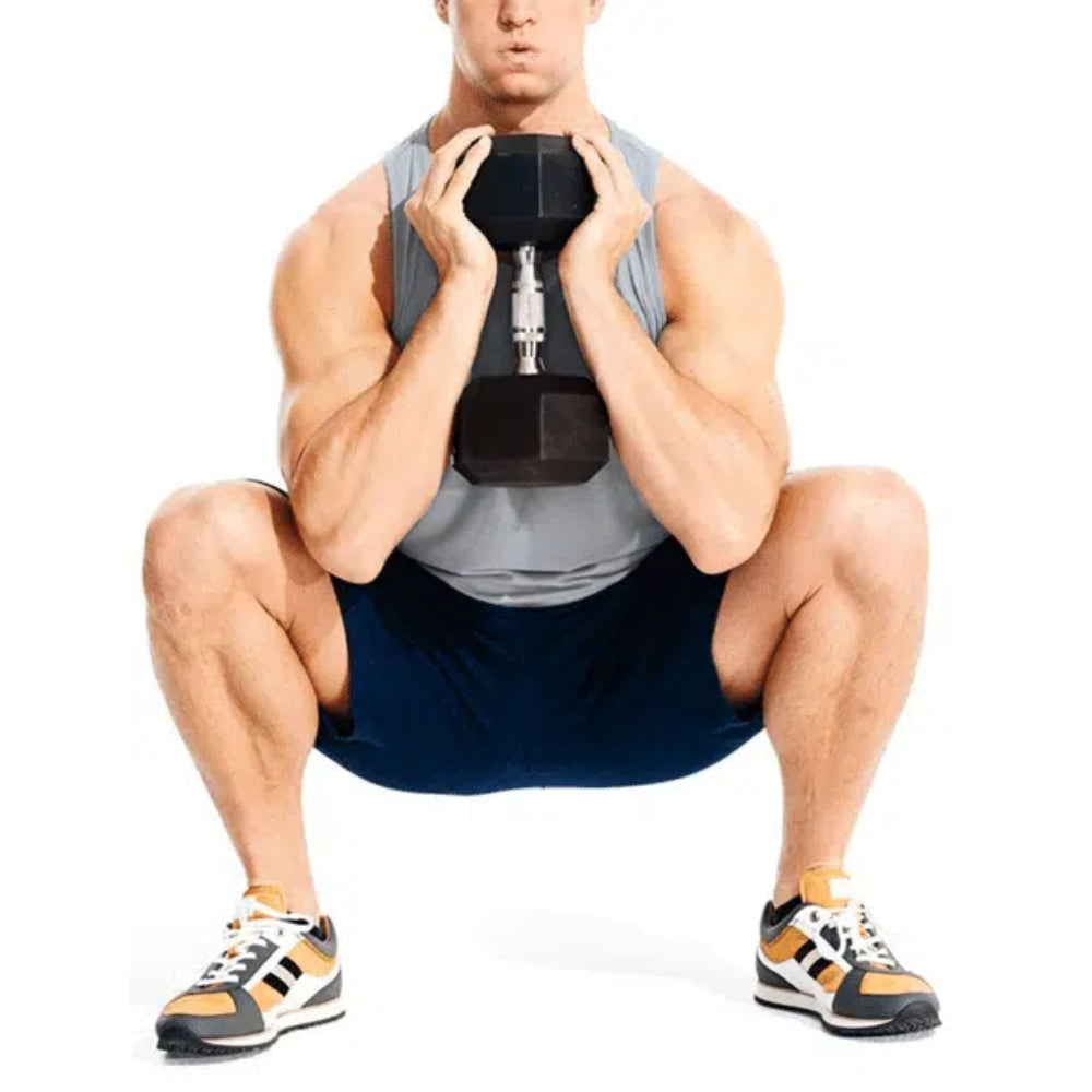 K6 Mancuerna Pesa Encauchetada Gim Hex 20Lb