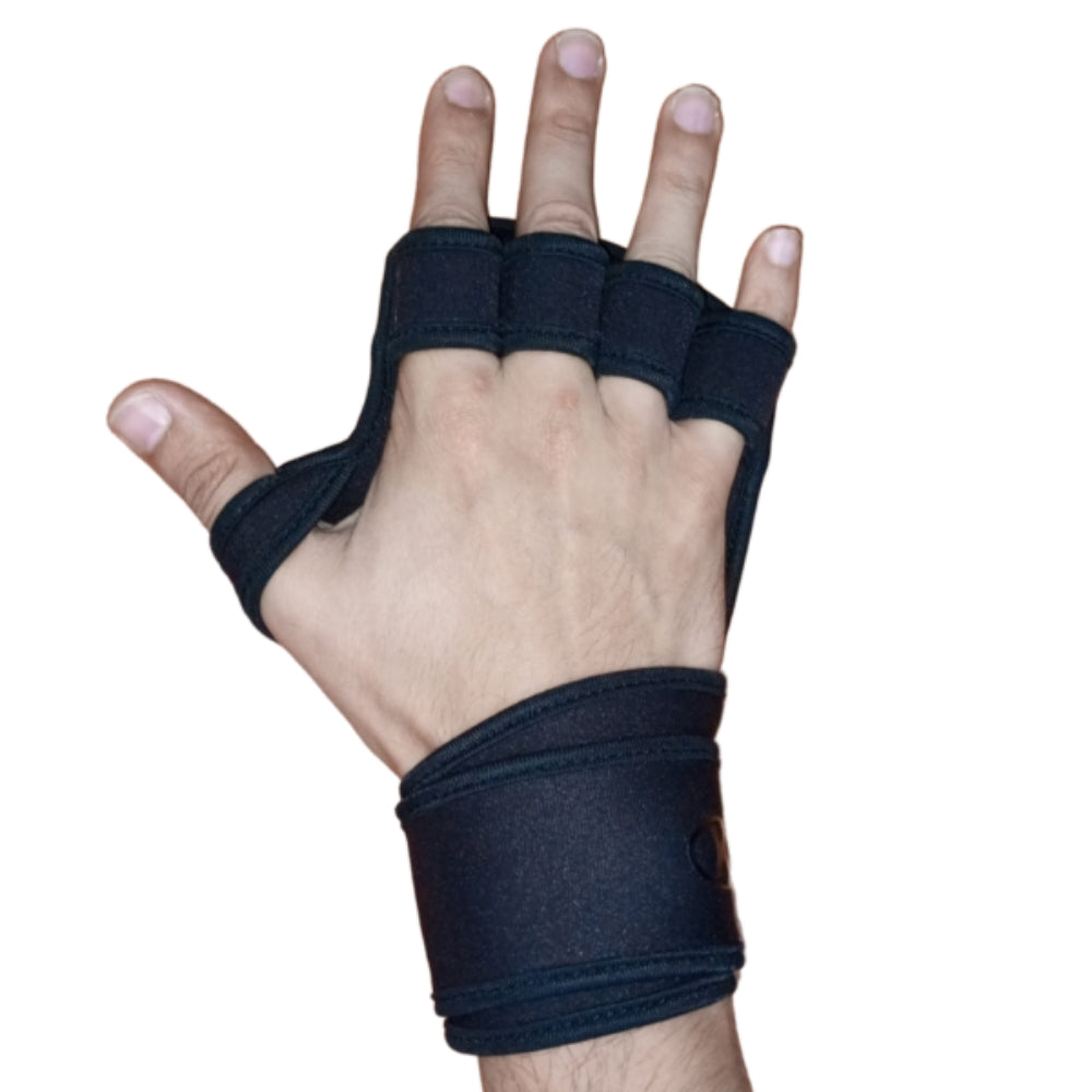 Calleras Para Crossfit+Gym  K6 Grip Premium Black