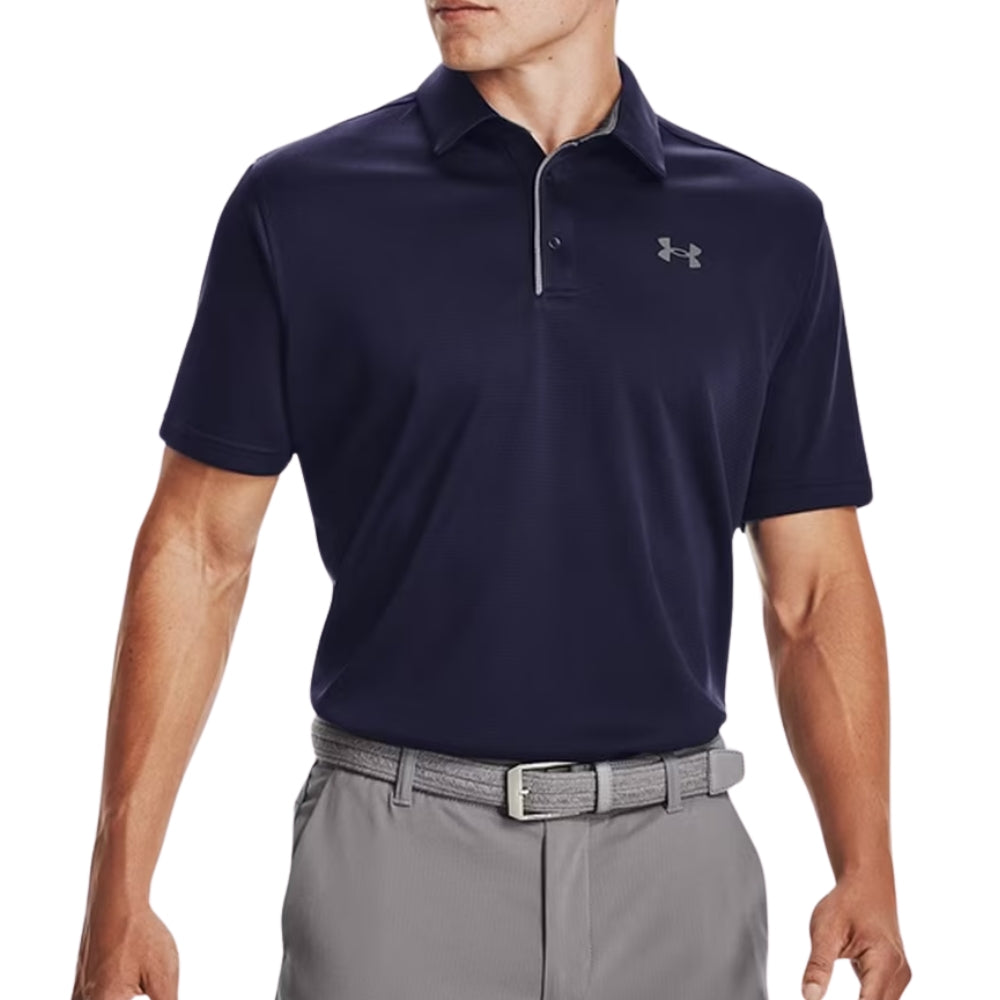 Under Armour Franela Polo Tech Para Caballeros Color Midnight Navy