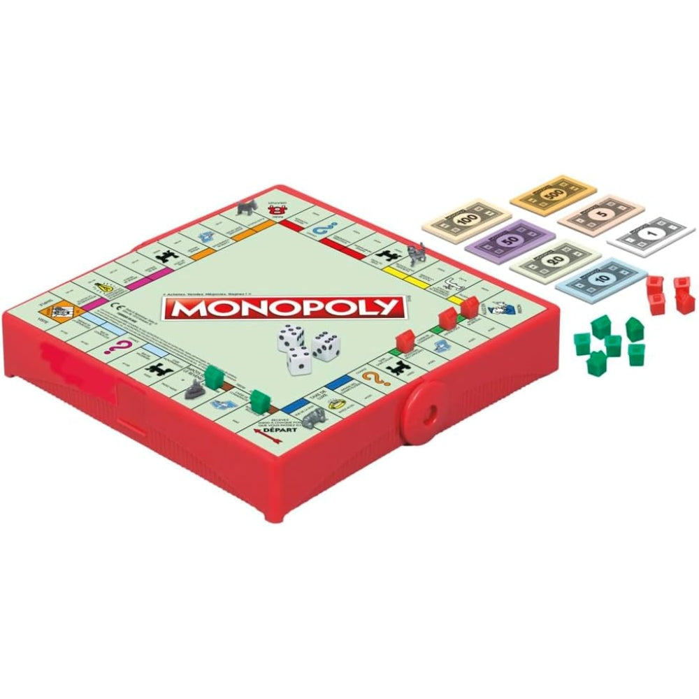 Hasbro Juego De Mesa Monopoly Grab & Go! 8+