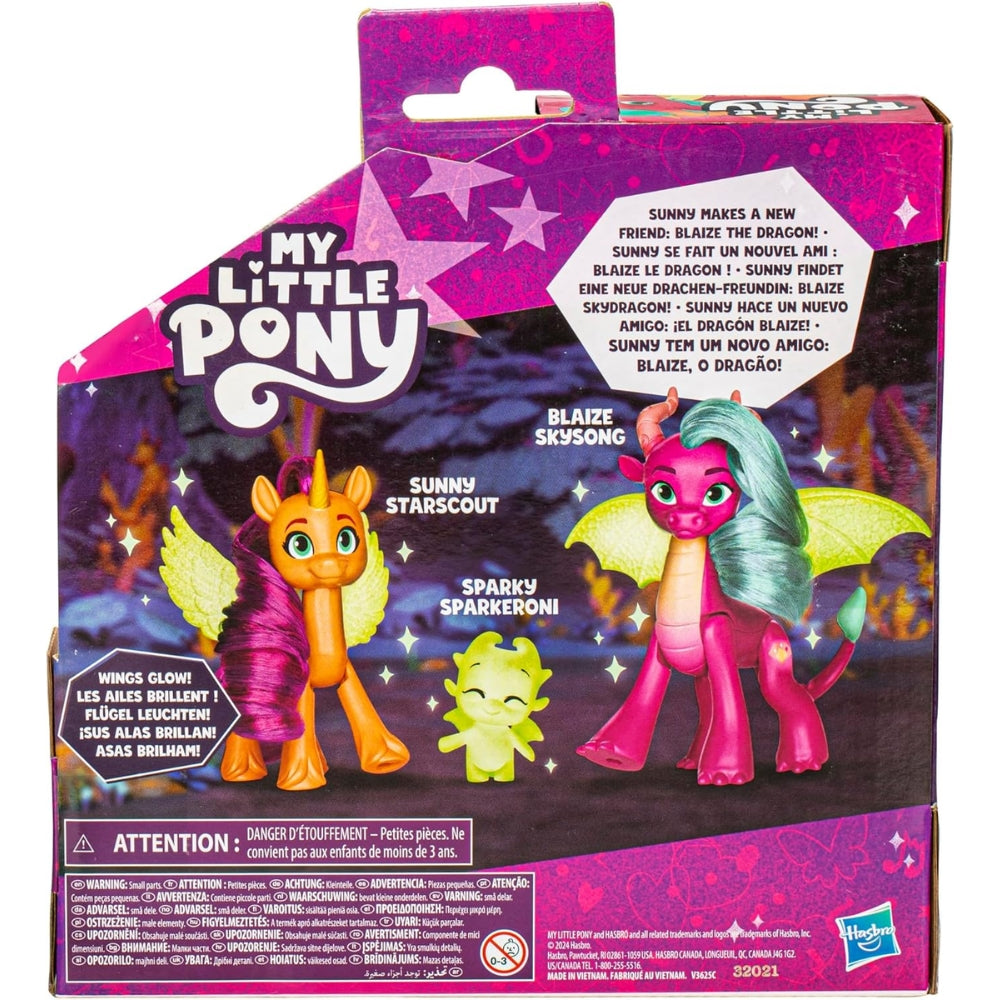My Little Pony Sorpresa Fluorescente De Dragon 4+