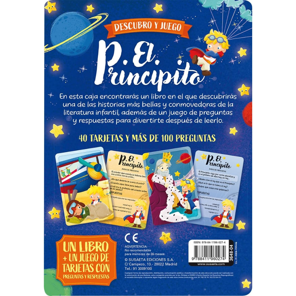Susaeta Ediciones “El Principito: Descubro y Juego”
