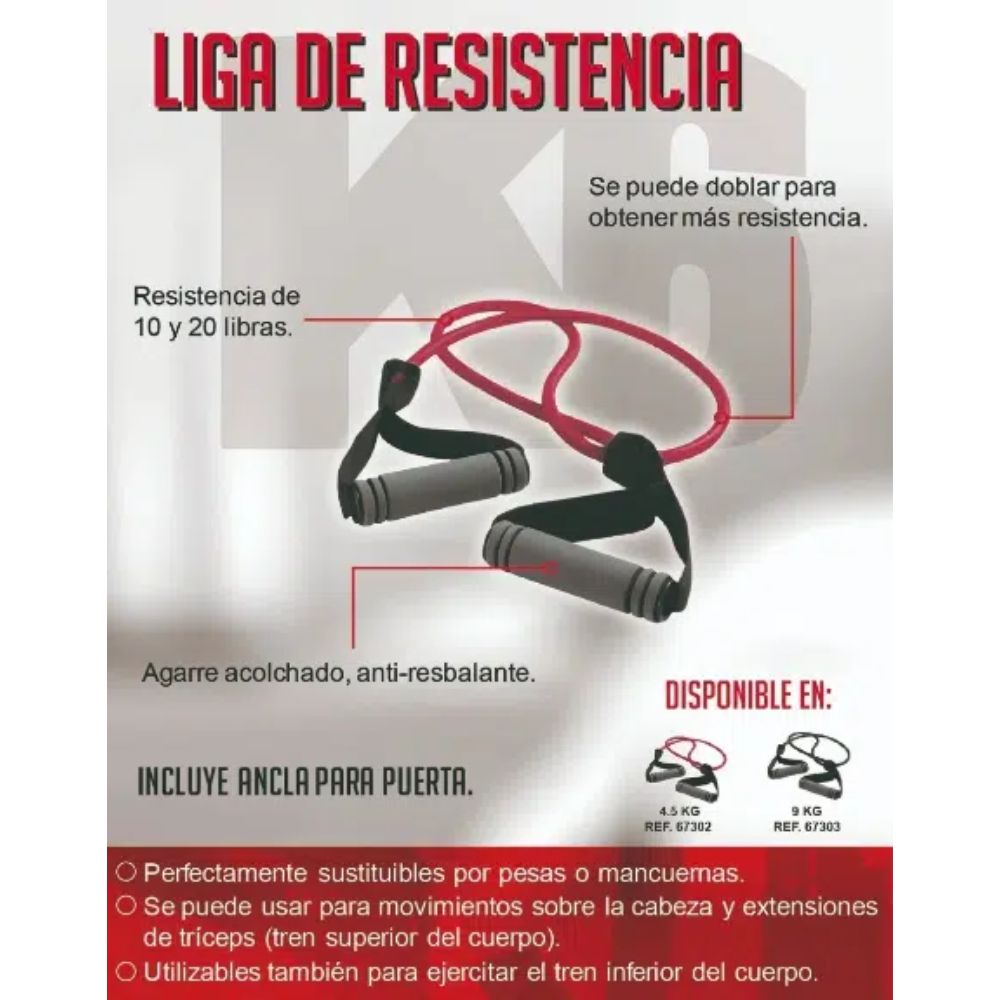 Liga de Resistencia K6 (9.0 Kg)