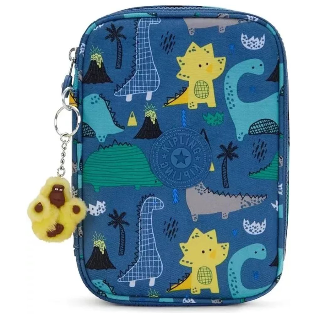 Kipling Cartuchera 100 Pens Dino Villa