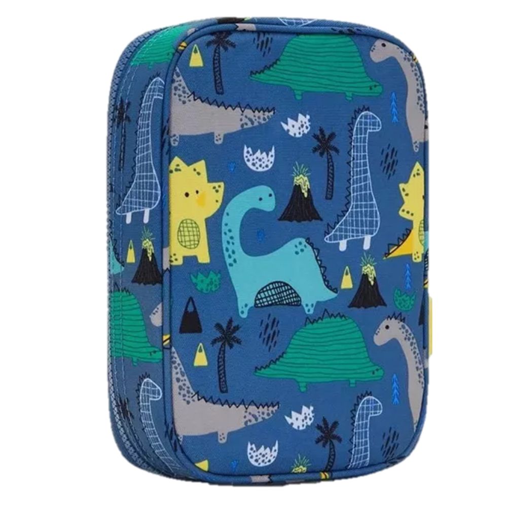 Kipling Cartuchera 100 Pens Dino Villa