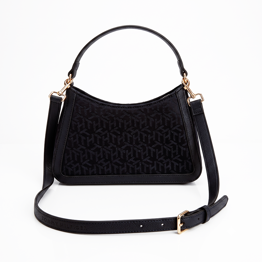 Tommy Hilfiger Cartera Handbag Monogram Black