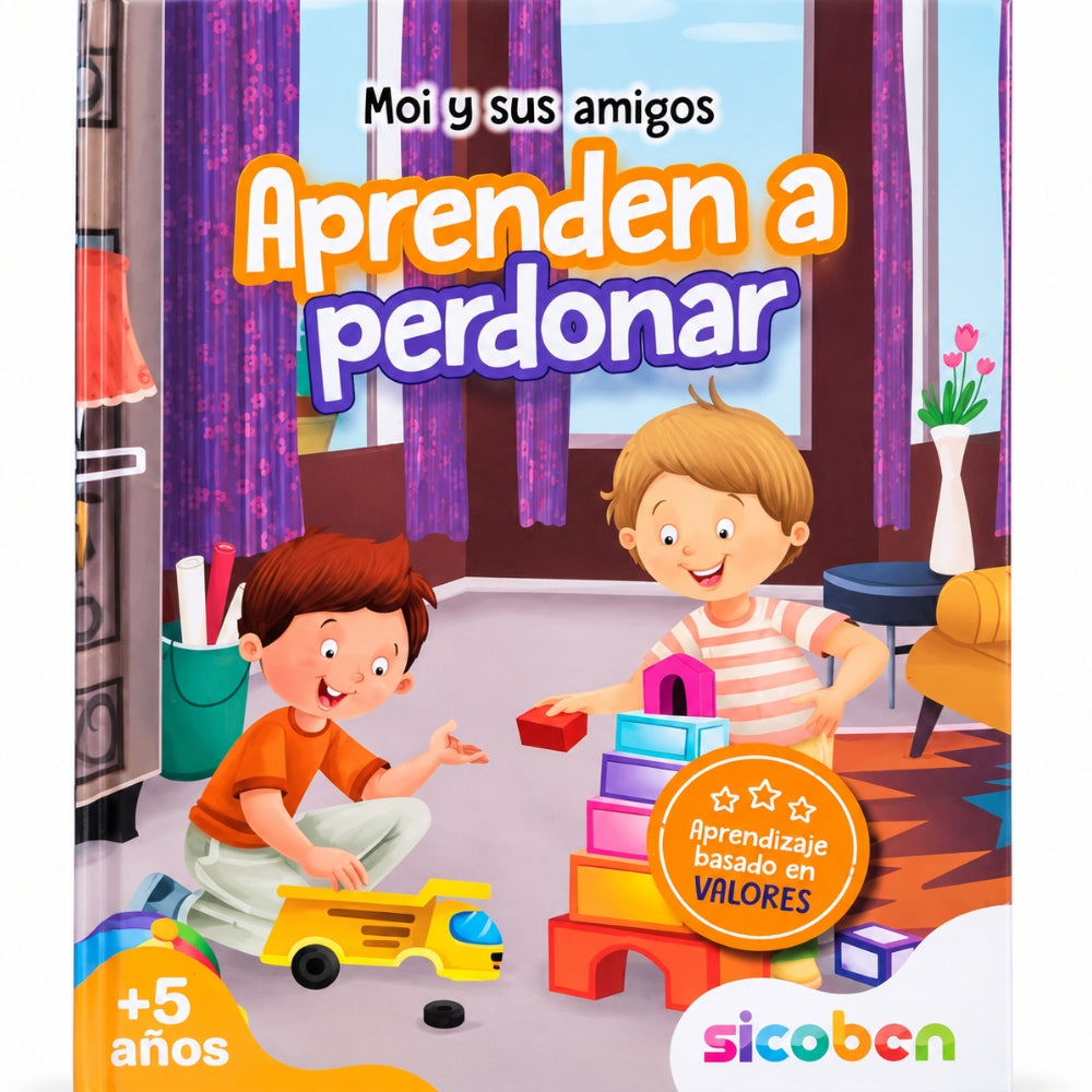 Libro De Lectura Moi Y Sus Amigos Aprenden A Perdonar 24 pag