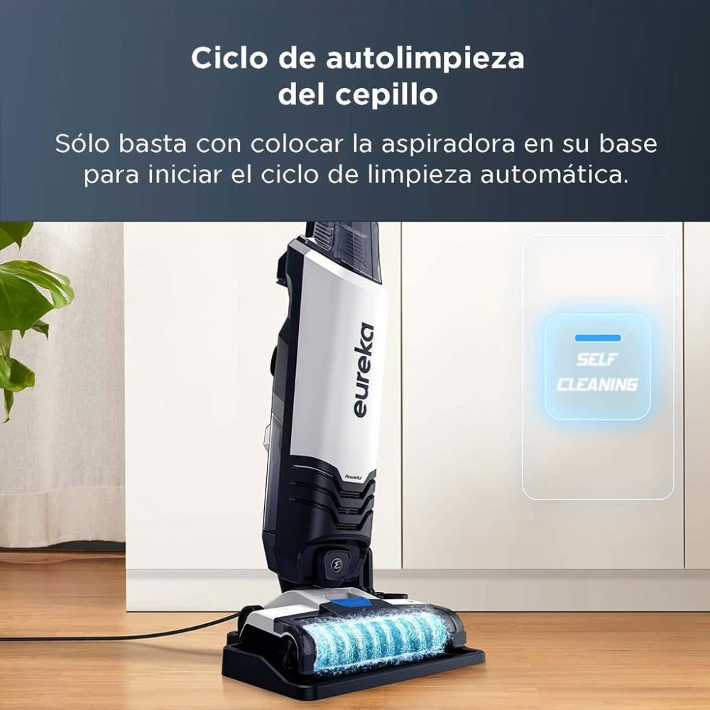 Eureka Aspiradora Mopeadora Alámbrica Vertical Liviana Fc8